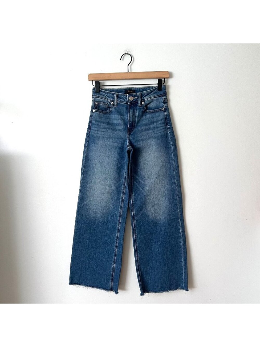 Quince Bella Stretch High Rise Wide Leg Jeans Women's Size 24